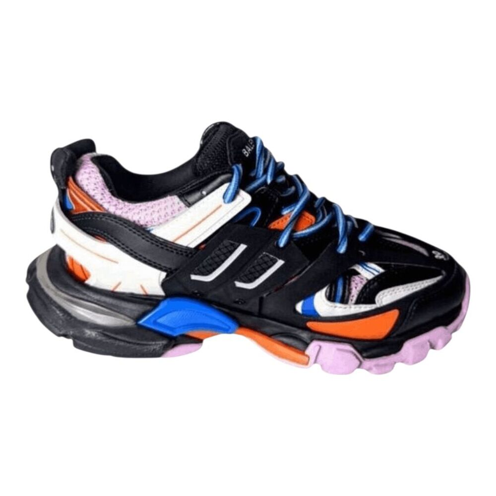 BALENCIAGA Track Trainers 'Black Orange' Size W9/M7 - Picture 6 of 16